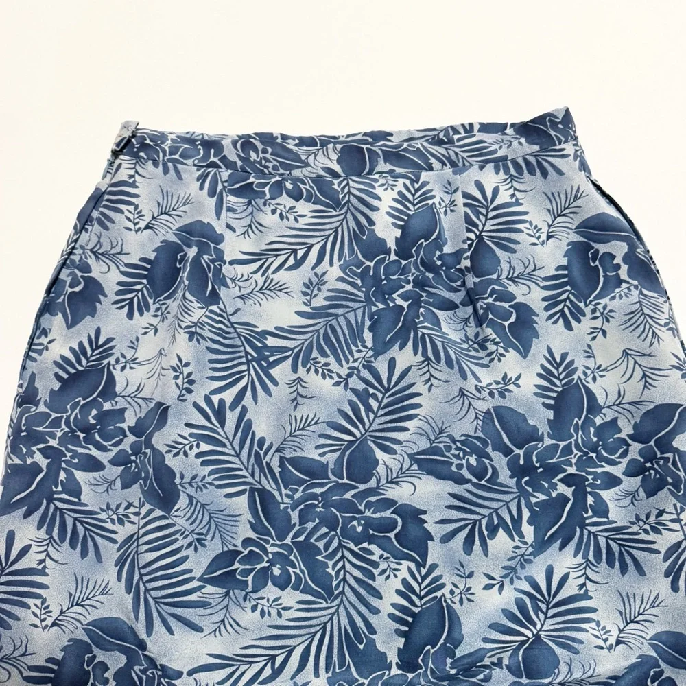 Pendleton Silk Floral Maxi Skirt